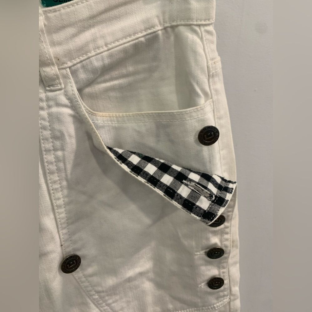 Revolution White Cargo Pants - Picture 8 of 15